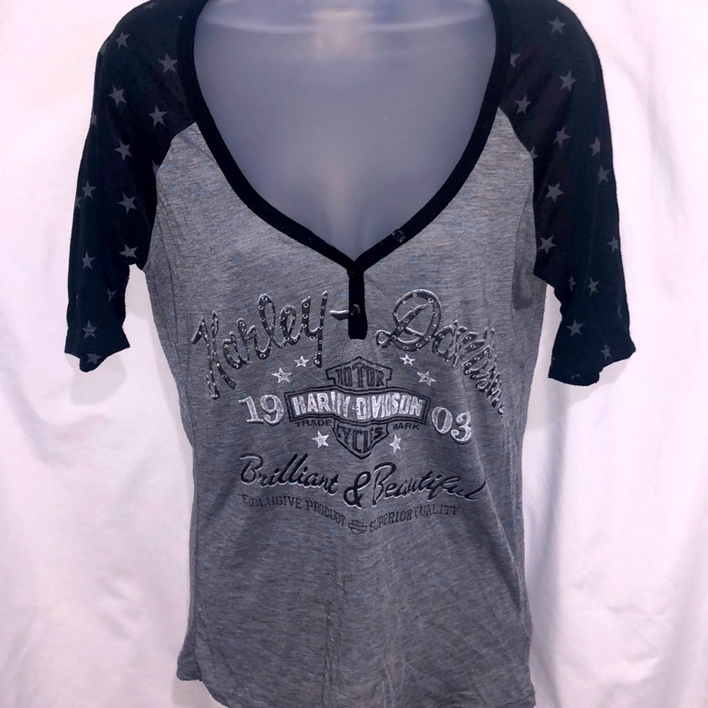 Harley Davidson Softball Tee